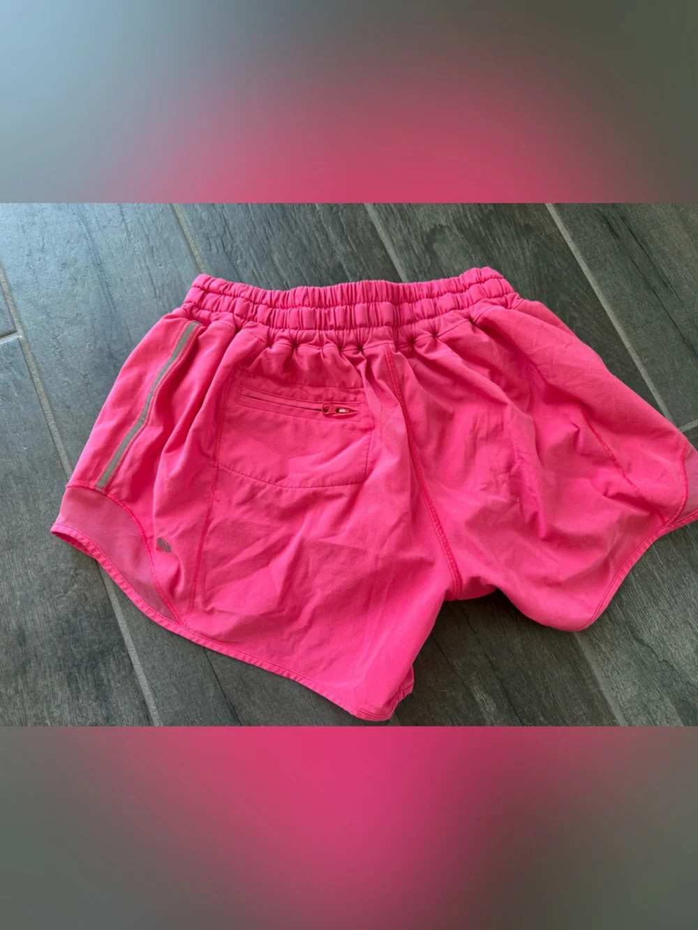 lululemon athletica Women's Athletic Shorts - Pink, Light Blue, Orange